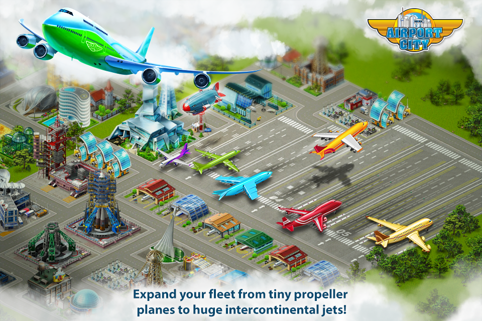   Airport City- tangkapan layar 