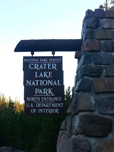 Crater Lake National Park North Entrance