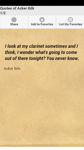 Quotes of Acker Bilk