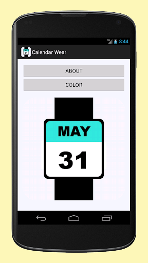 android wear calendar