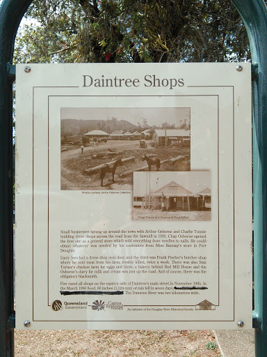 Daintree Main Street Historical Shops 
