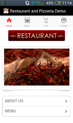 Restaurant and Pizzeria Demo