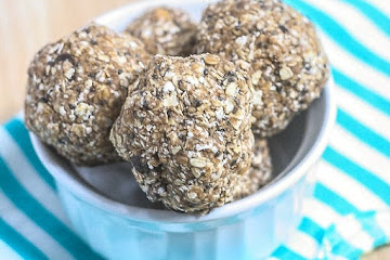 Peanut Butter Oat Flax Bites