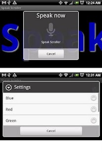 Free Speak Scroller APK for Android