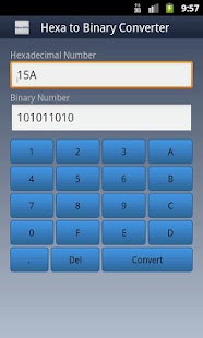 Free Hexa To Binary Converter APK for PC