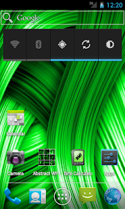 Abstract Wallpaper (Green) screenshot 3