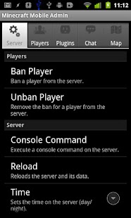 Mobile Admin for Minecraft