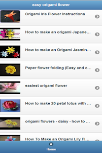 easy origami flower