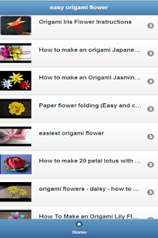 easy origami flowerのおすすめ画像1