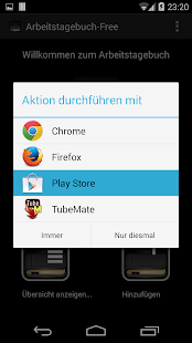 Arbeitstagebuch-Free Screenshots 7