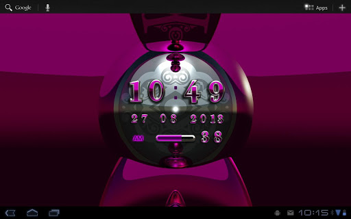 【免費個人化App】Pink Lounge Digital Clock-APP點子