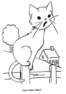 Cute Cat Coloring Book