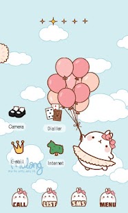 CUKI Theme Ballon Molang