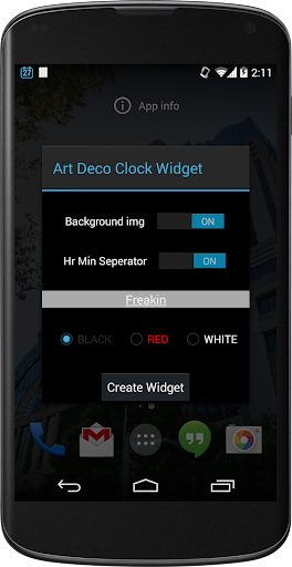 免費下載個人化APP|Art Deco Clock Widget app開箱文|APP開箱王