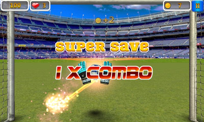Super Goalkeeper - Soccer Game Screen 3