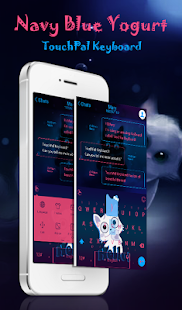 How to download TouchPal Yogurt Blue Theme lastet apk for bluestacks