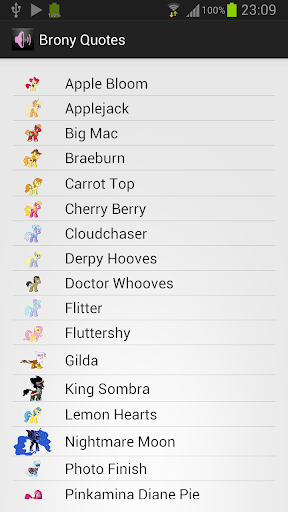 【免費音樂App】Brony Quotes-APP點子