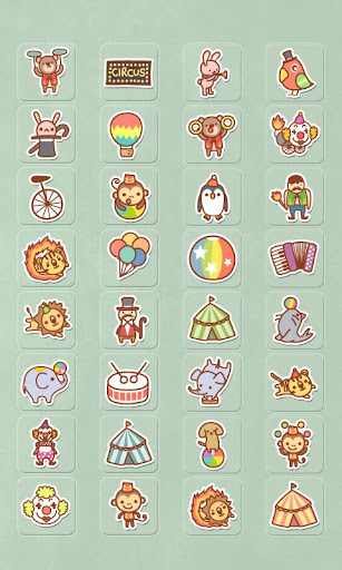 【免費娛樂App】CUKI Theme Circus Icon-APP點子