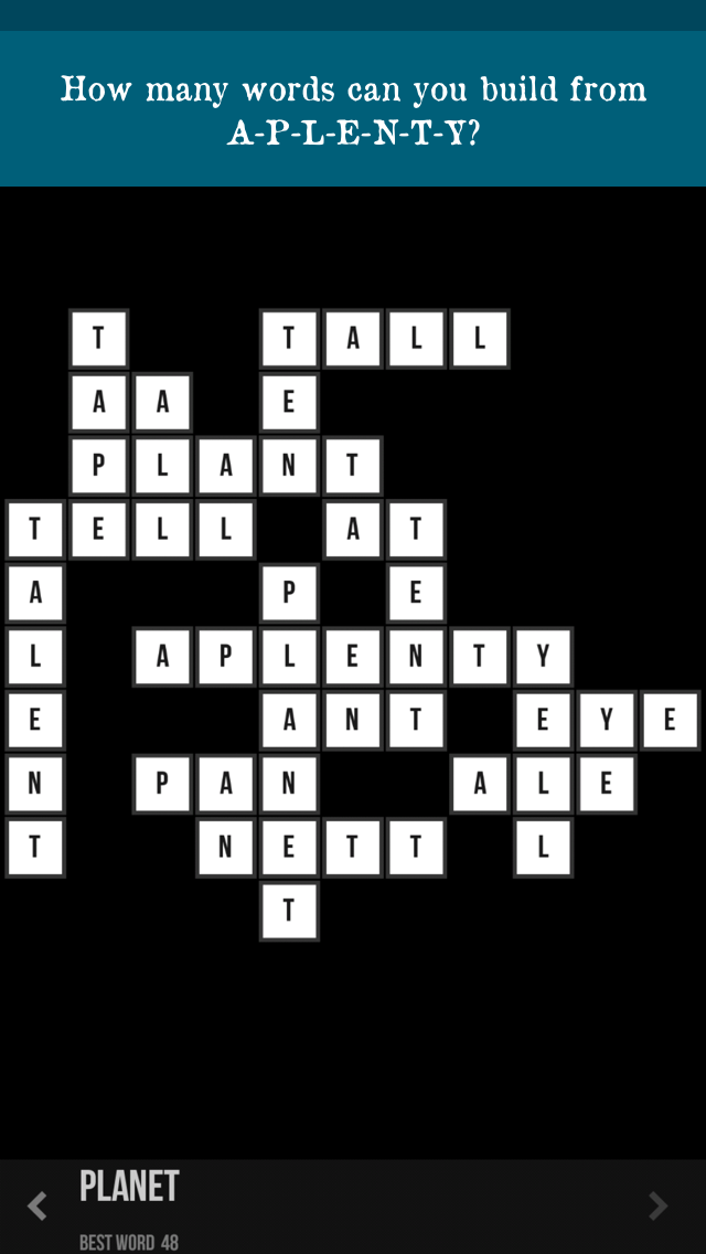 SpellGrid+ Screen 2