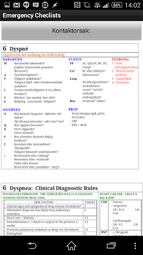 Emergency Checklists - LUCEM