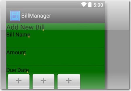 Lastest Bill Manager APK for PC