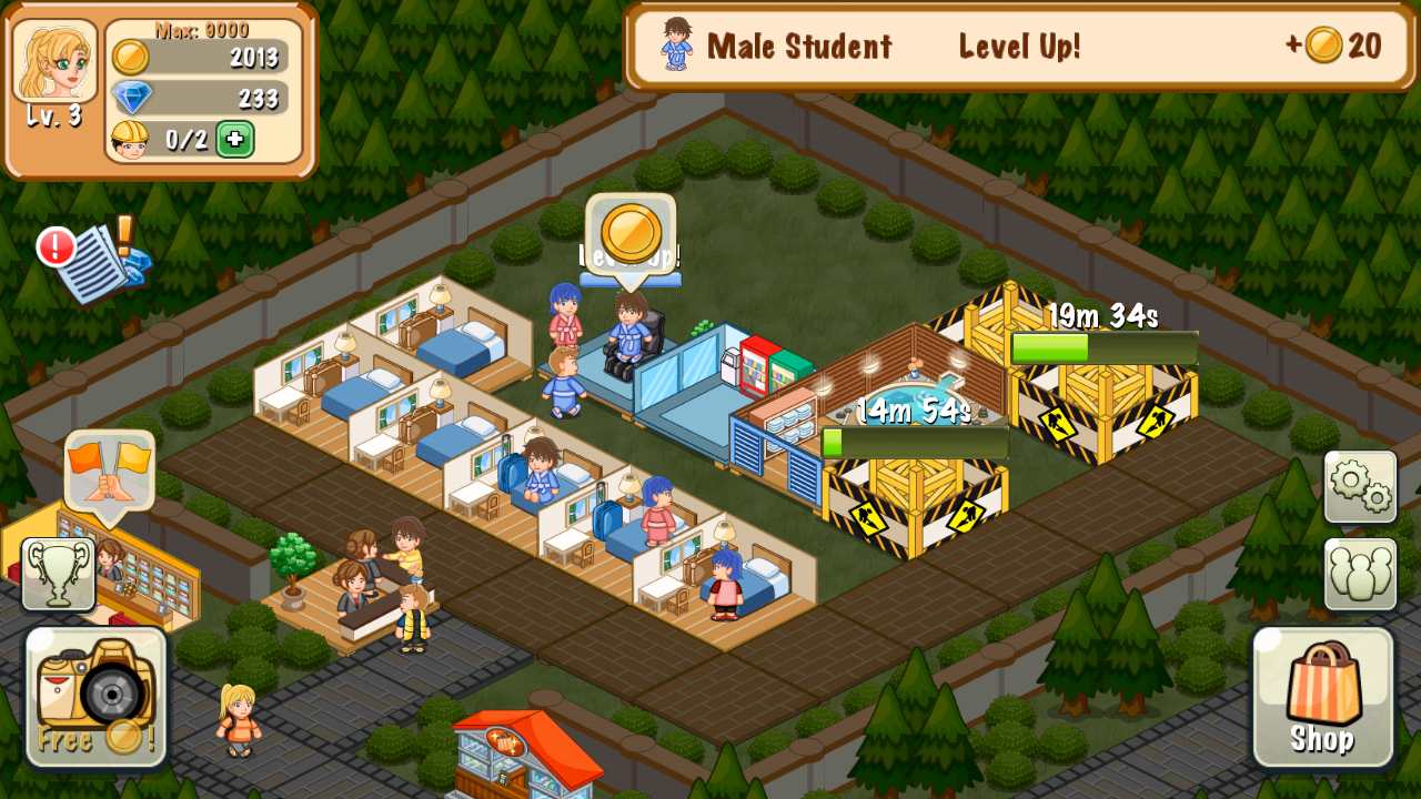   Hotel Story: captura de tela 
