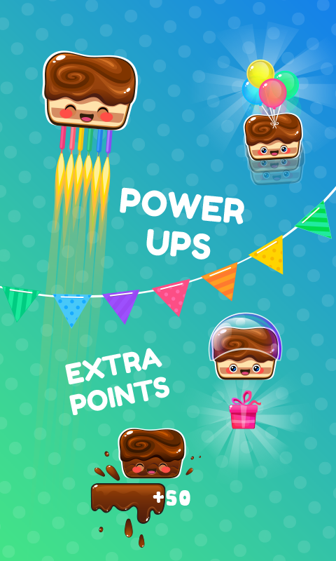   Cake Jump (Pula Bolo): captura de tela 