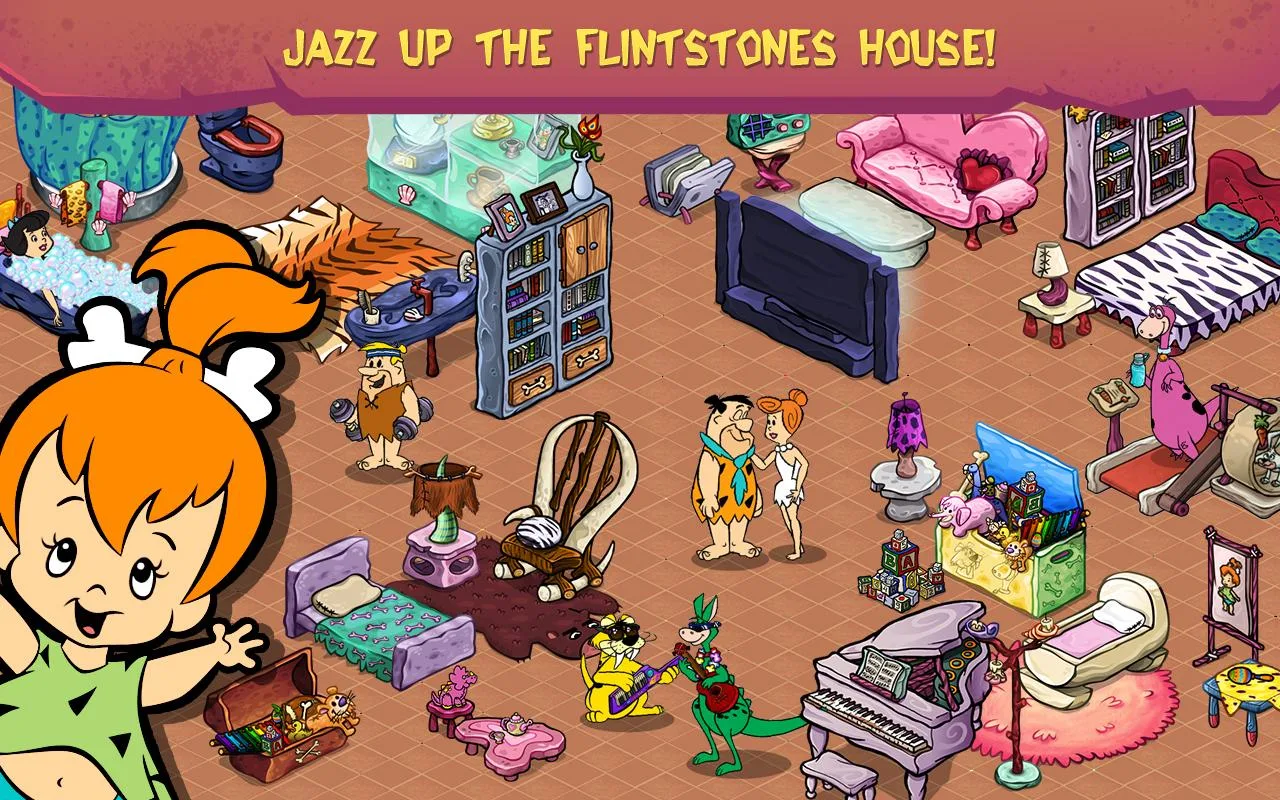 The Flintstones™: Bedrock! - screenshot