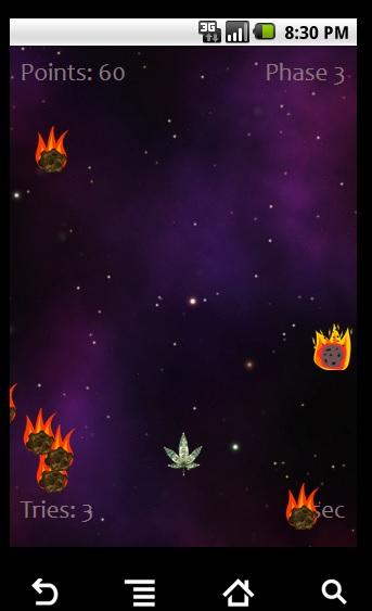 Space Weed Shoot Revolution - screenshot