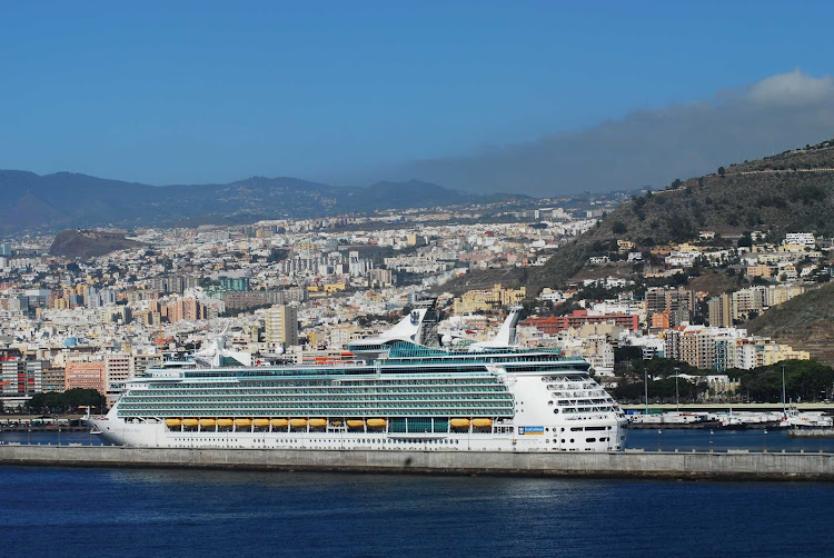 Navigator of the Seas in Tenerife, the largest and most populous island in Spain's Canary Islands.