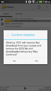 SABNZBDroid Screenshots 2