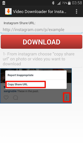 Downloader for Instagram