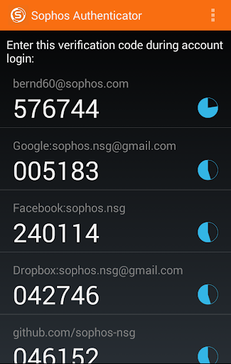 Sophos Authenticator