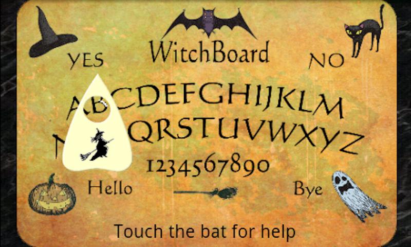 Android application WitchBoard screenshort