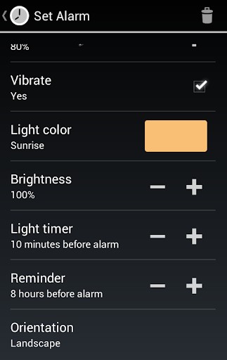 Clock Light Alarm and Nap