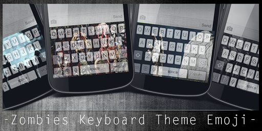 Zombies Keyboard Theme Emoji