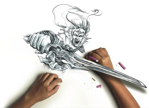 Pencil Sketch 3D