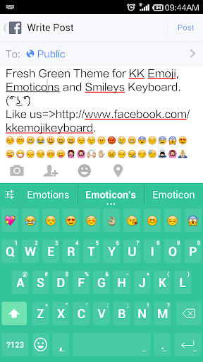 Fresh Green - Emoji Keyboard