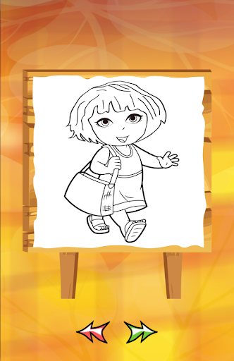 Dora Coloring Book