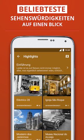 Screenshot 2 Lissabon Reiseführer