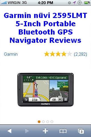 GPS Navigator 2595LMT Reviews
