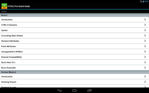 HTML5 Pro Screenshot