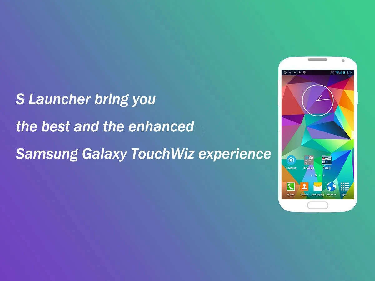   S Launcher (Galaxy S6 Launcher- หน้าจอ 