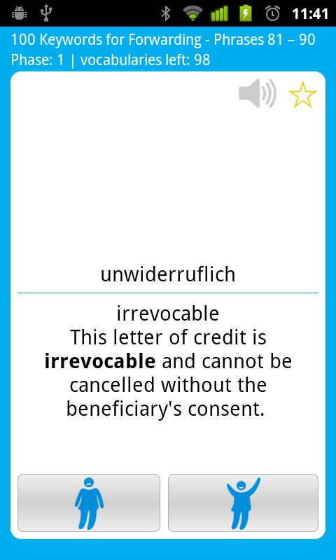 100 Forwarding Keywords Screen 3