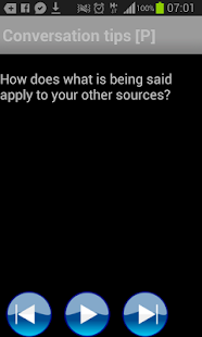 Conversation tips Screenshots 0
