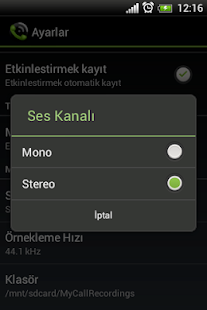 MP3 Kaydedici Çağrıları - screenshot thumbnail