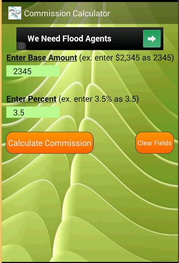 Commission Calculator