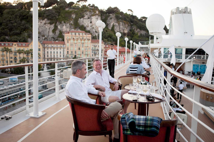 Dress in all white for the White Party aboard your Azamara sailing.