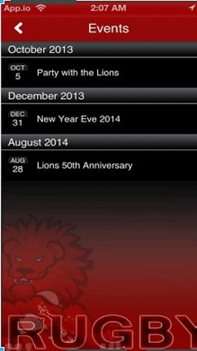 【免費運動App】Chicago Lions Rugby-APP點子