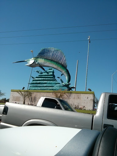 Sail Fish Statue